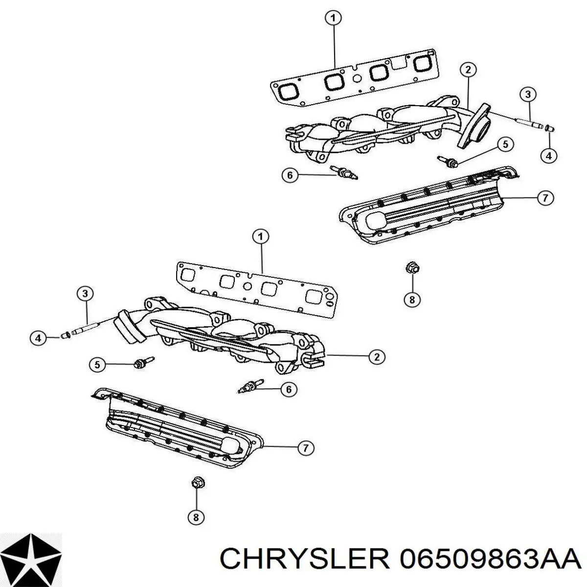  06509863AA Chrysler