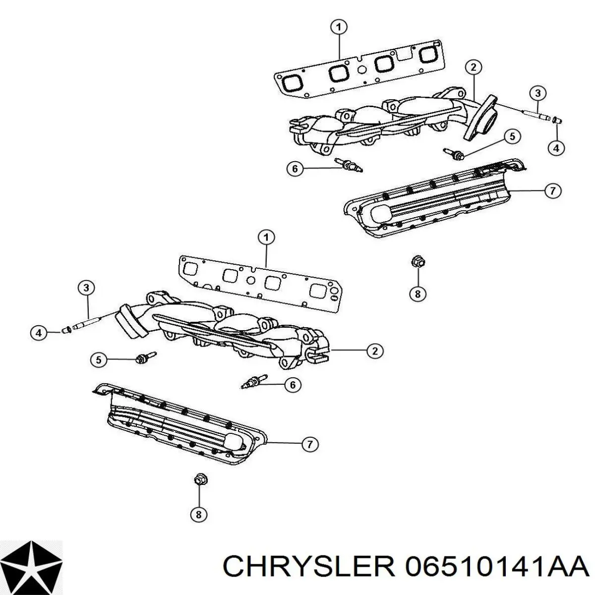  6510141AA Chrysler