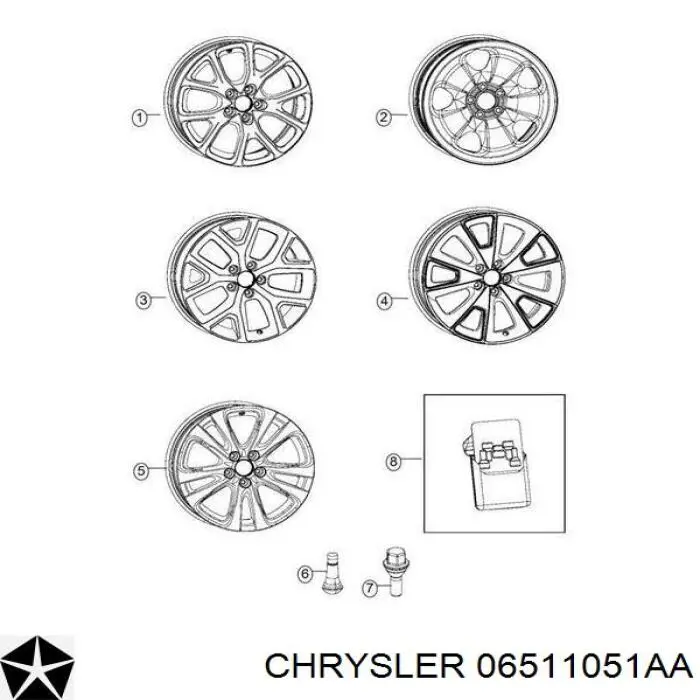 Купити TQ62048 Tqparts Колісний болт