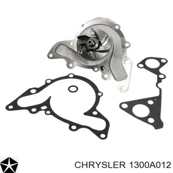 1300A012 Chrysler Насос охолодження