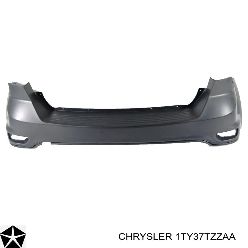 Задній бампер 1TY37TZZAE Chrysler
