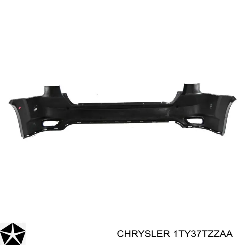 Задній бампер 1TY37TZZAD Chrysler