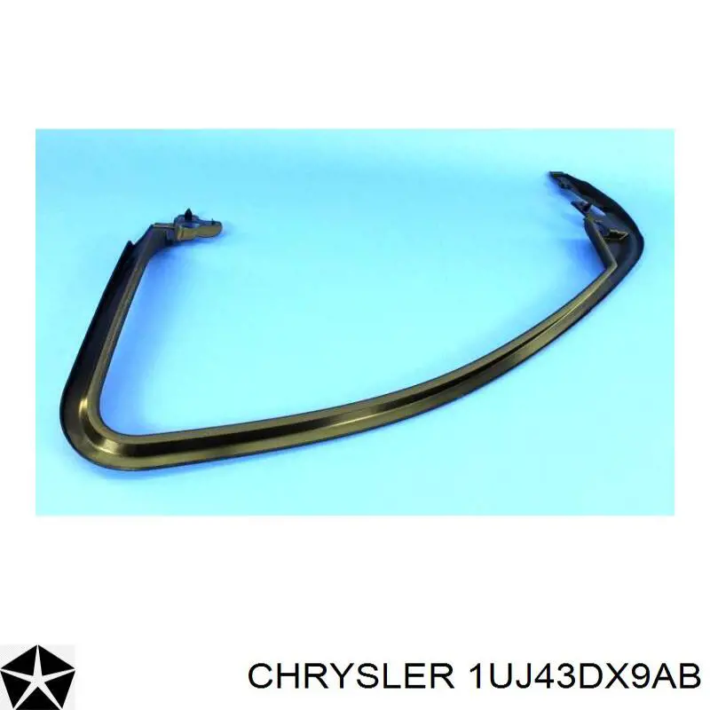 Рама скла передніх дверей лівих Chrysler 1UJ43DX9AB ціна, від 6.33 USD