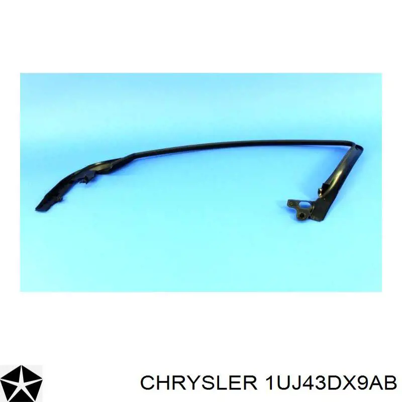1UJ43DX9AB Chrysler Рама скла передніх дверей лівих