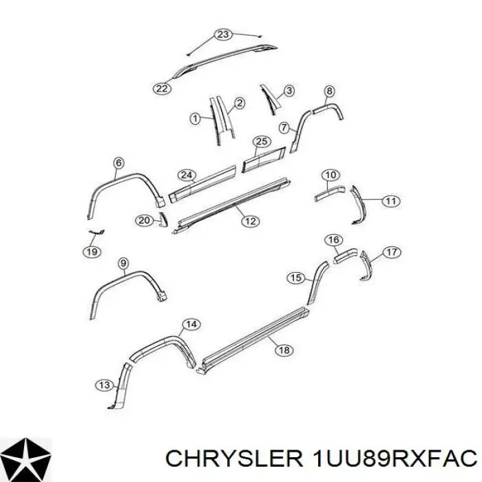 1UU89RXFAC Chrysler 