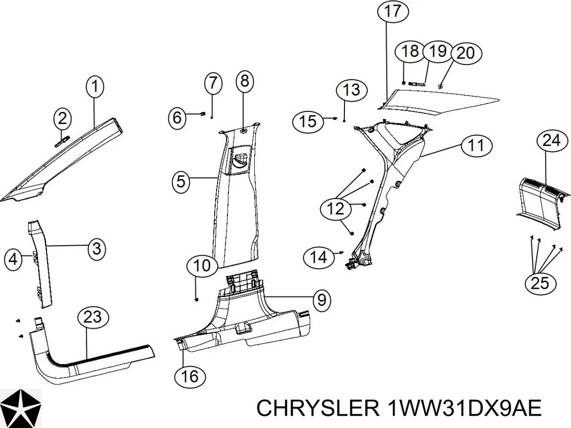 Купити 1WW31DX9AE Chrysler 