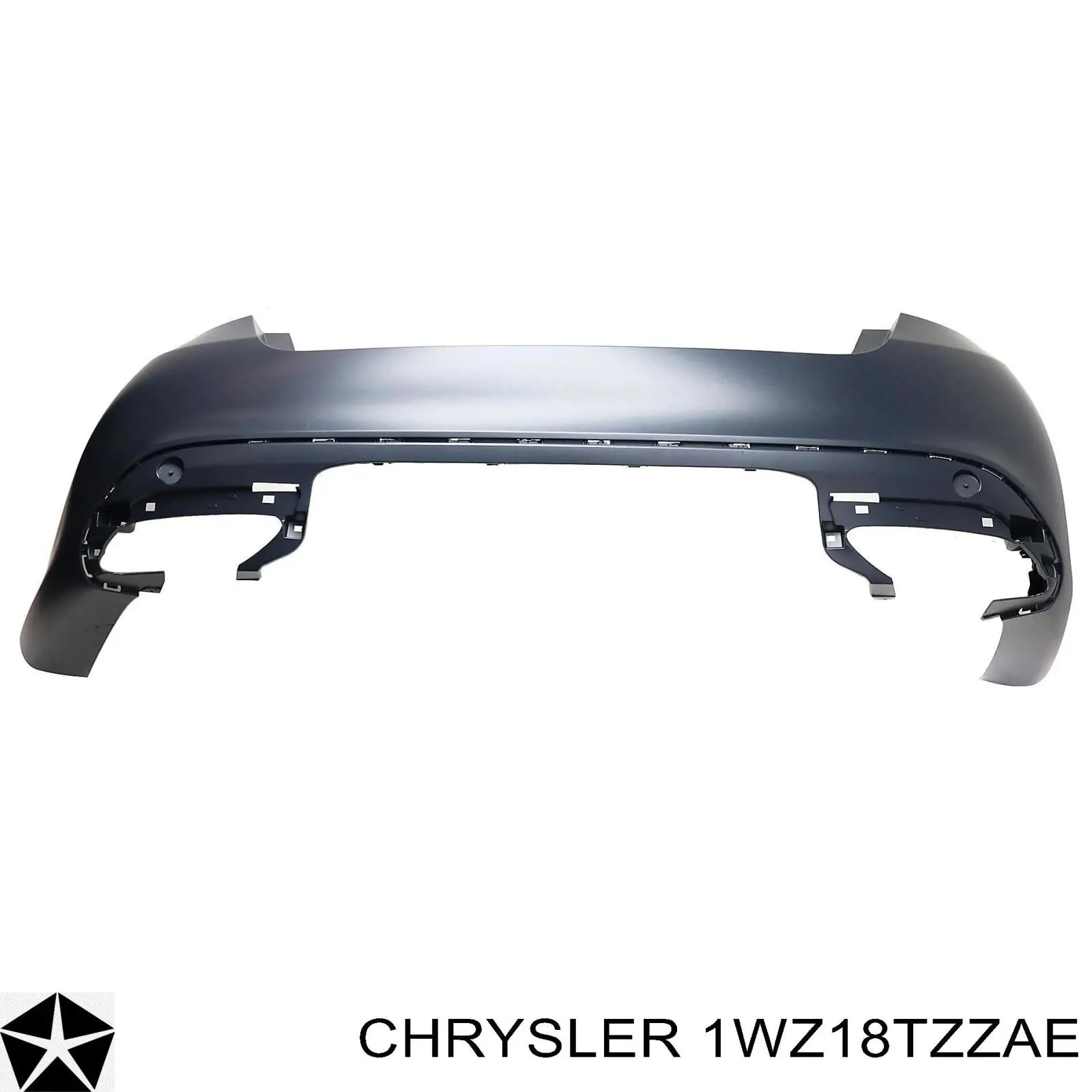 Бампер на авто Chrysler 1WZ18TZZAC ціна, від 179.93 USD