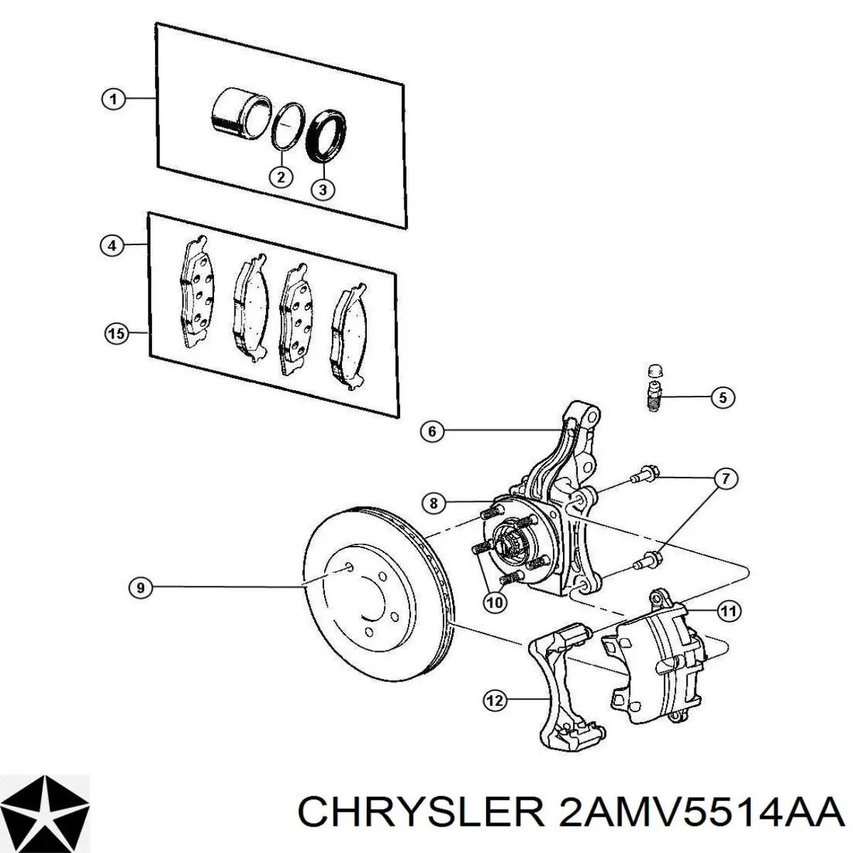  2AMV5514AA Chrysler