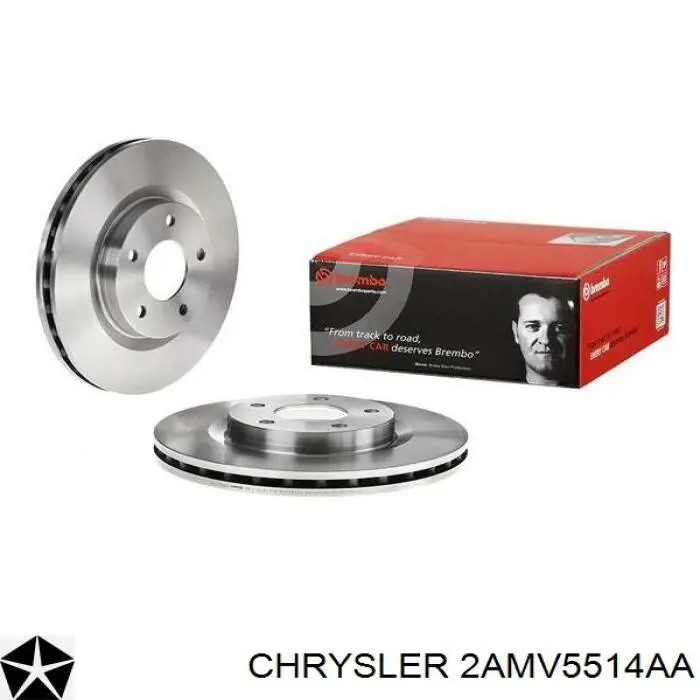 Купити 2AMV5514AA Chrysler Ротор гальмівний