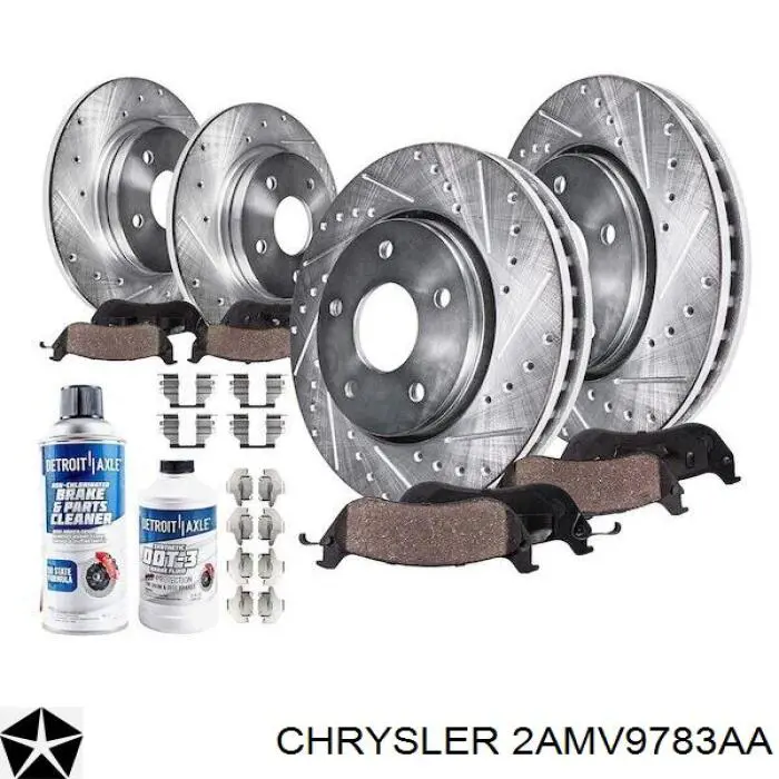 Купити 2AMV9783AA Chrysler Ротор гальмівний