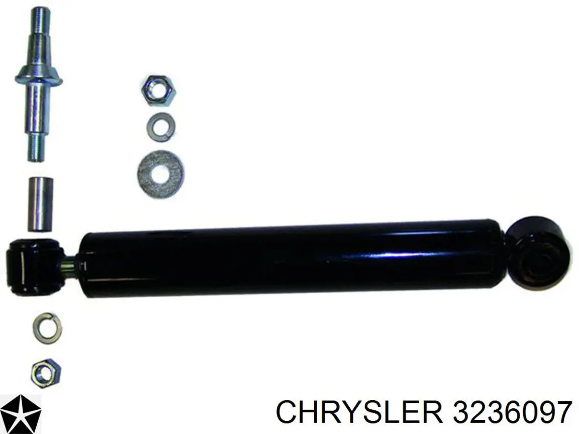 3236097 Chrysler амортизатор-демпфер рульового механізму