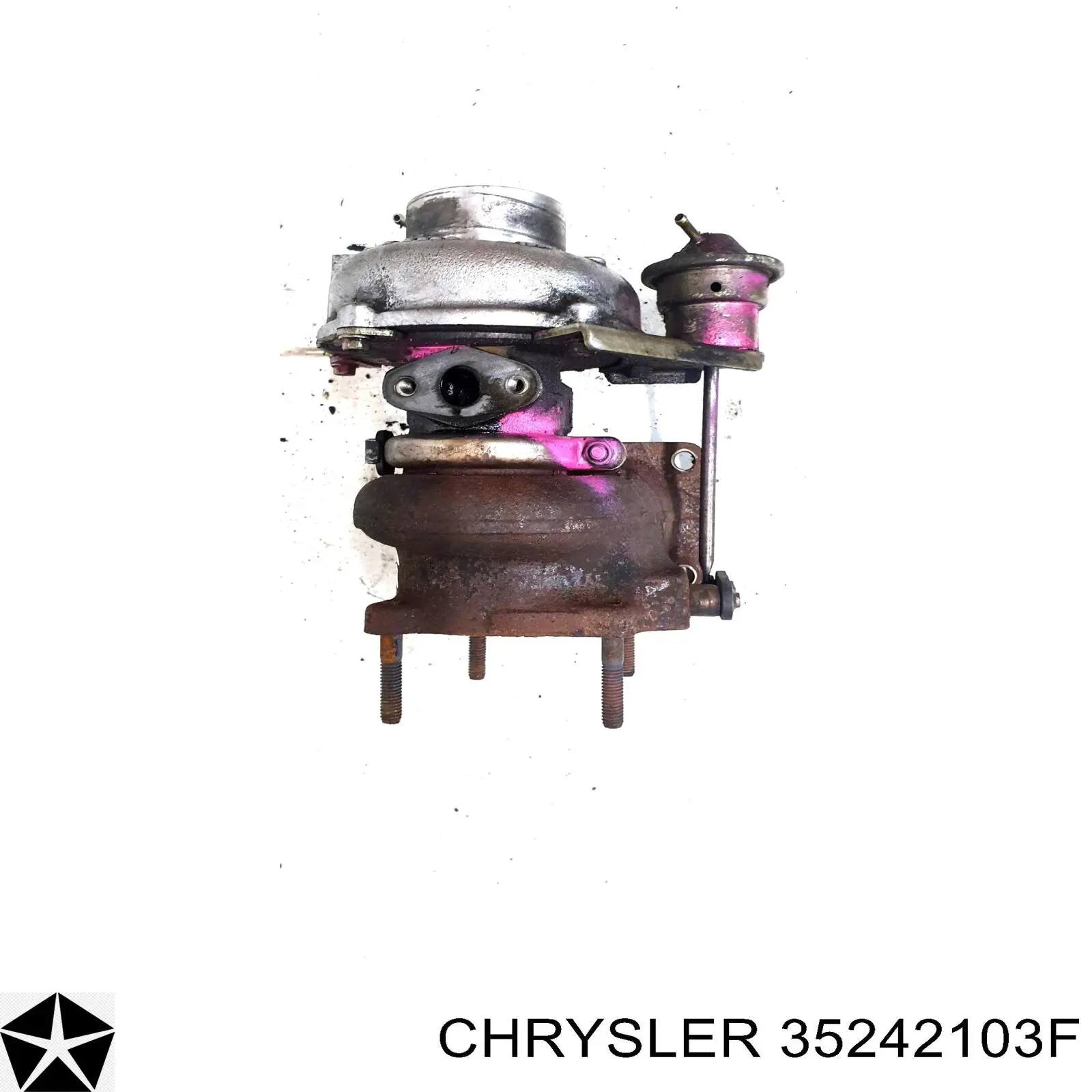 Турбіна Chrysler 35242103F ціна, від 250.86 USD