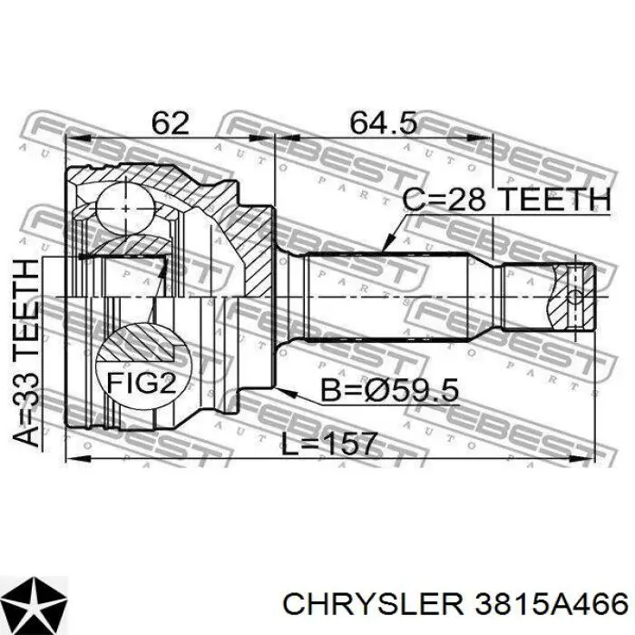 3815A466 Mitsubishi 