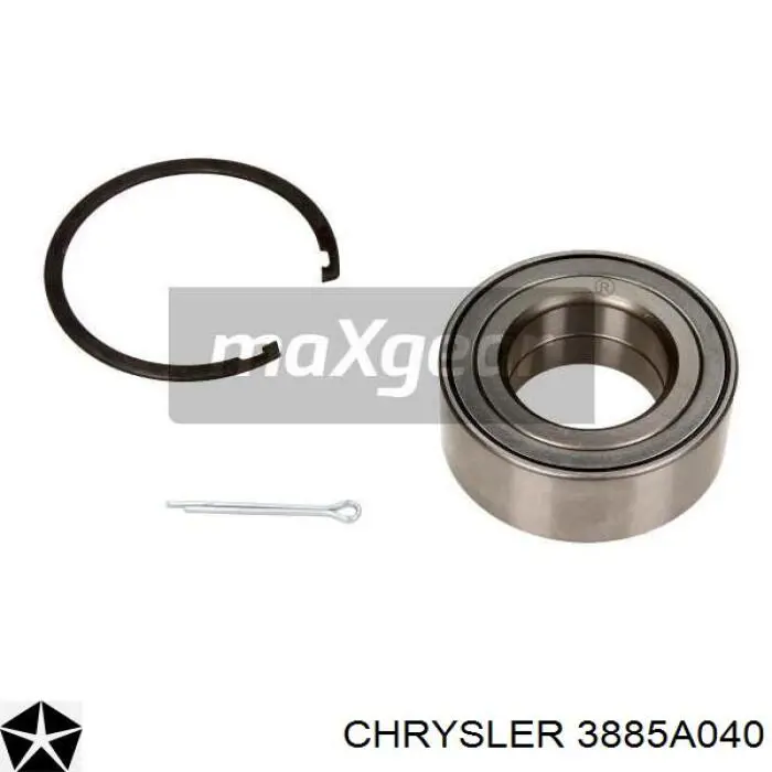 Комплект підшипник маточини передньої Chrysler 3885A040 ціна, від 22.80 USD