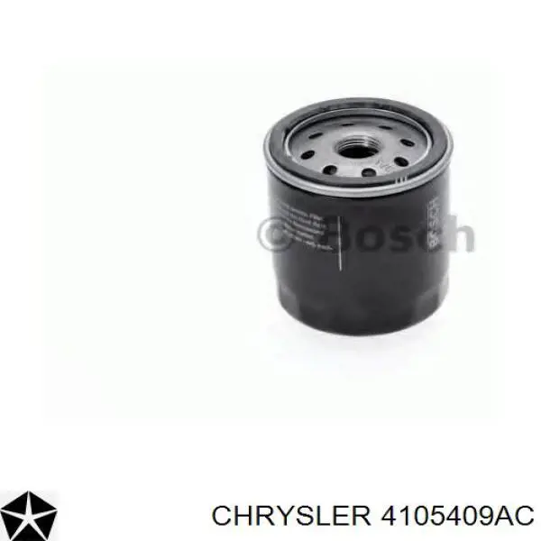 Масляний фільтр двигуна Chrysler 4105409AC ціна, від 6.93 USD
