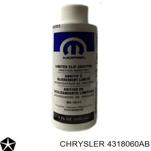 Купити 4318060AC Chrysler Присадки масляної системи