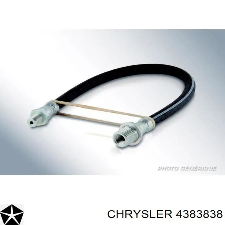 Купити 4383838 Chrysler Шланг гальмівний задній