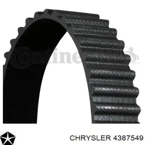 Купити 4387549 Chrysler Ремінь газорозподільного механізму