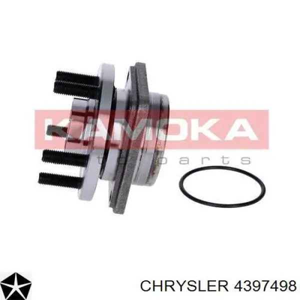 Комплект підшипник маточини передньої Chrysler 4397498 ціна, від 44.27 USD