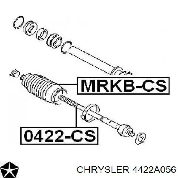 Тяга рульова 4422A056 Chrysler