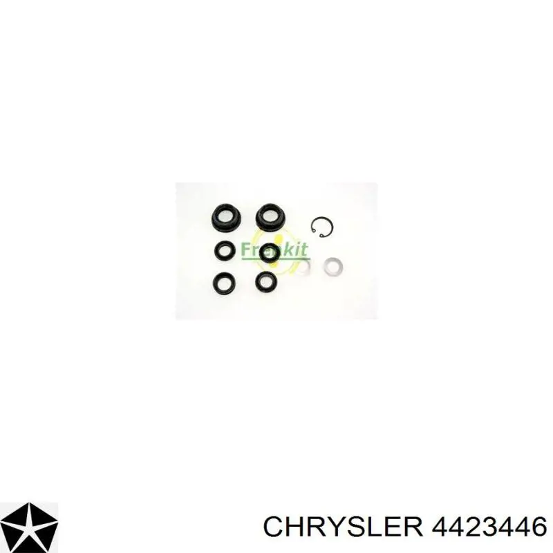 Шланг гальмівний передній, правий Chrysler 4423446 ціна, від 23.46 USD