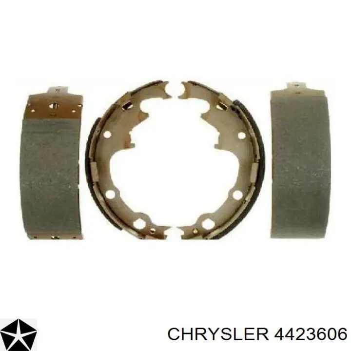 Купити 4423606 Chrysler Колодки гальмові задні, барабанні