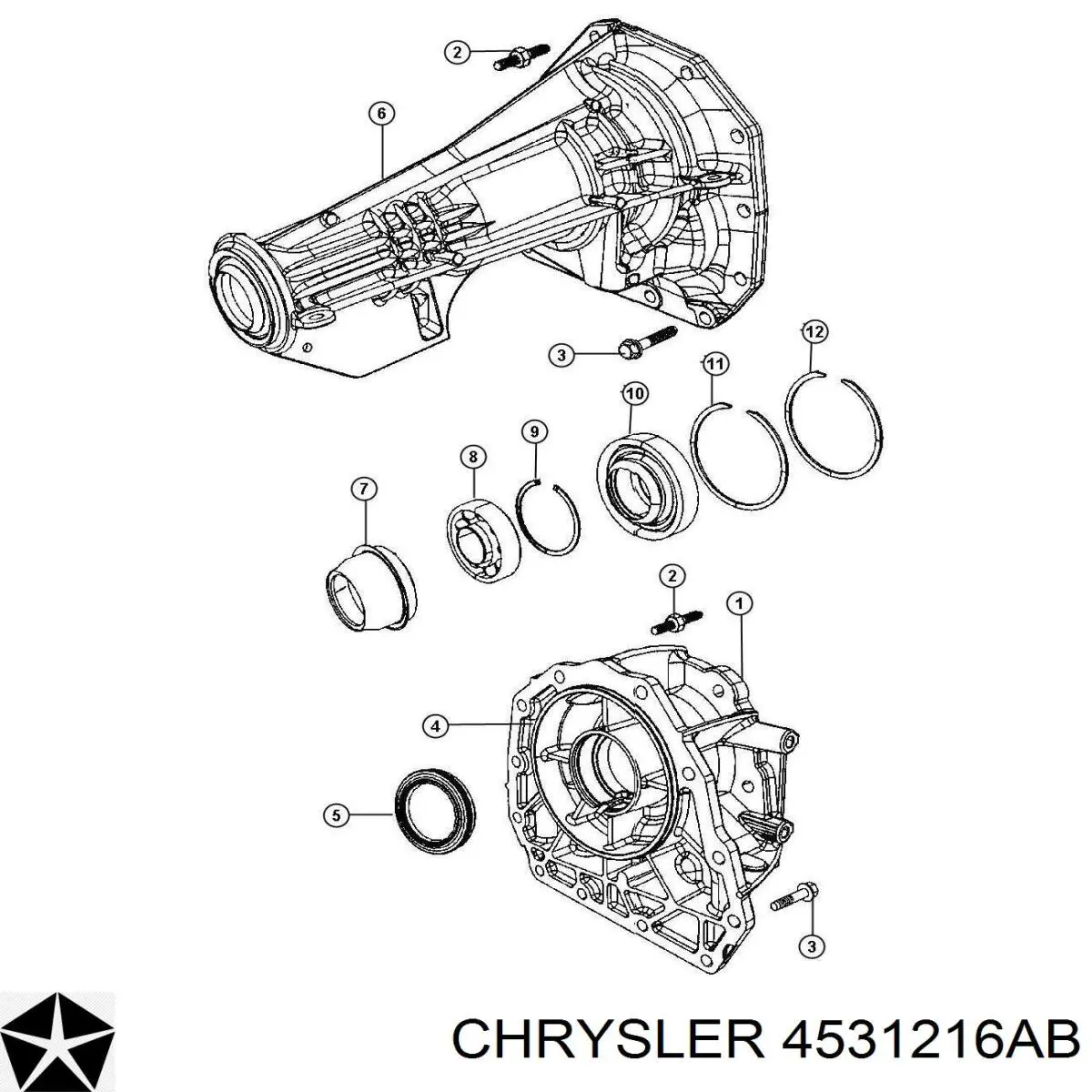  4531216AB Chrysler