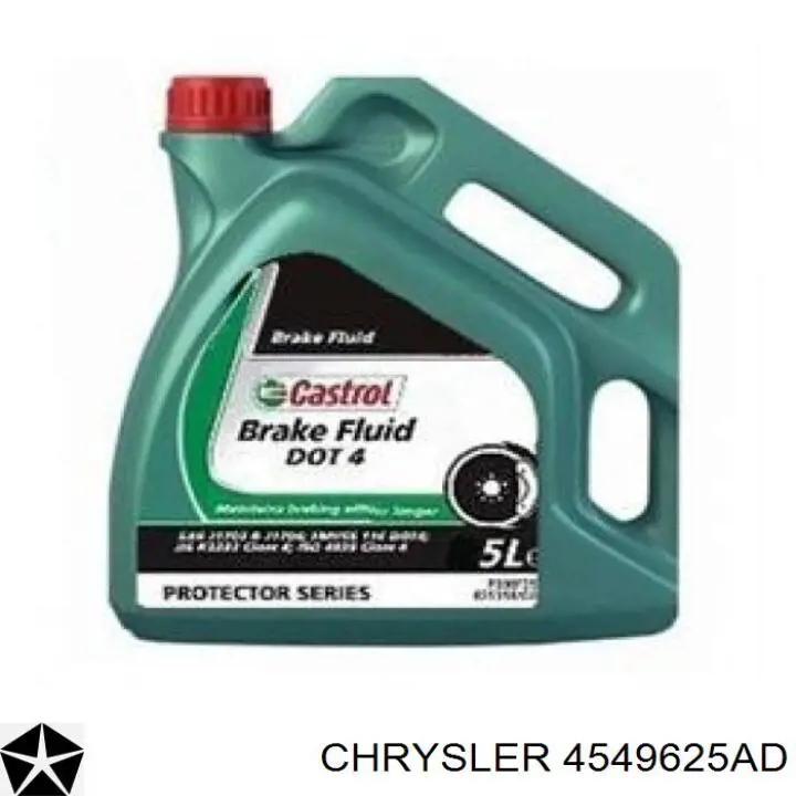 4549625AD Chrysler Рідина гальмівна