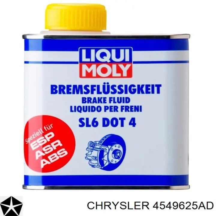 Рідина гальмівна Chrysler 4549625AD ціна, від 2.33 USD