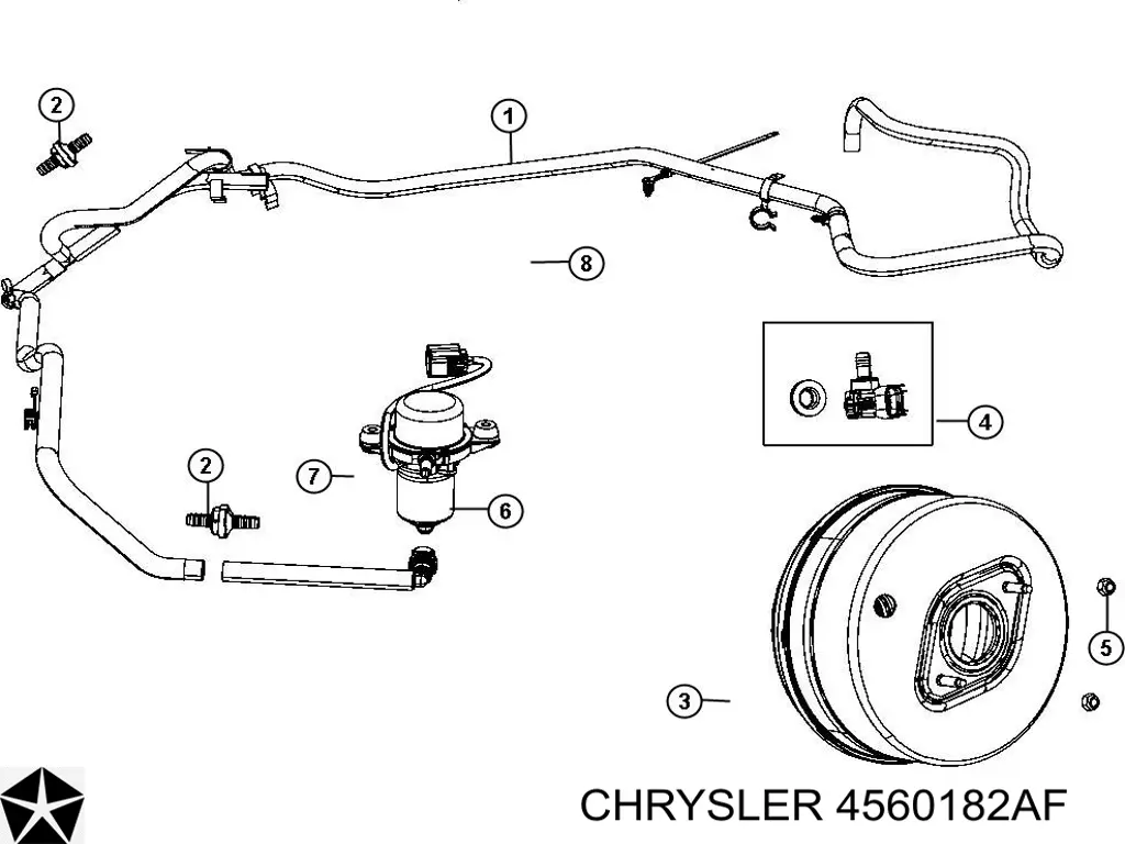 Купити 4560182AB Chrysler ВПГ