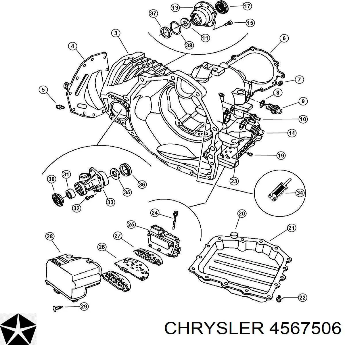 Купити 4567506 Chrysler 