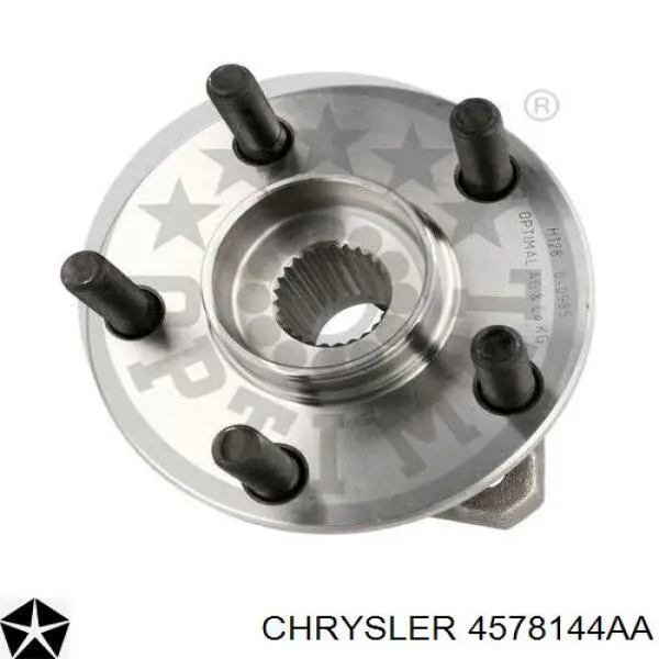 Маточина колеса передня Chrysler 4578144AA ціна, від 49.62 USD