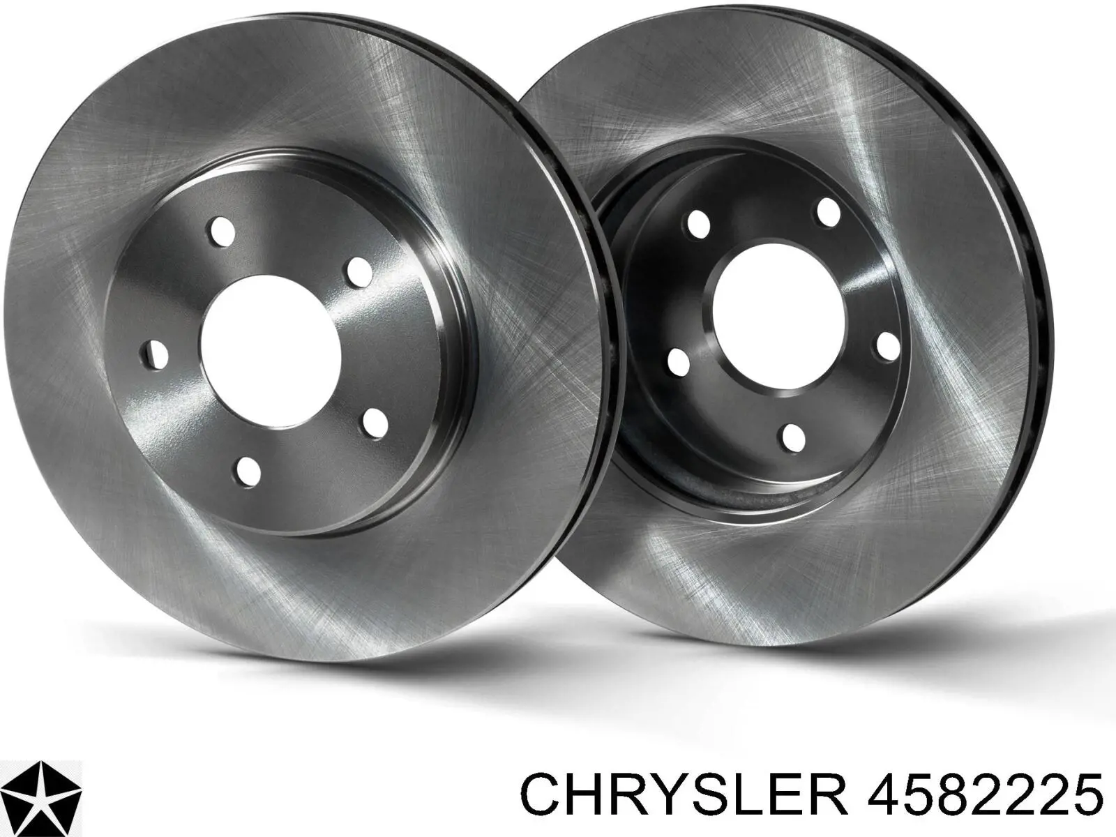 4582225 Chrysler диск гальмівний задній