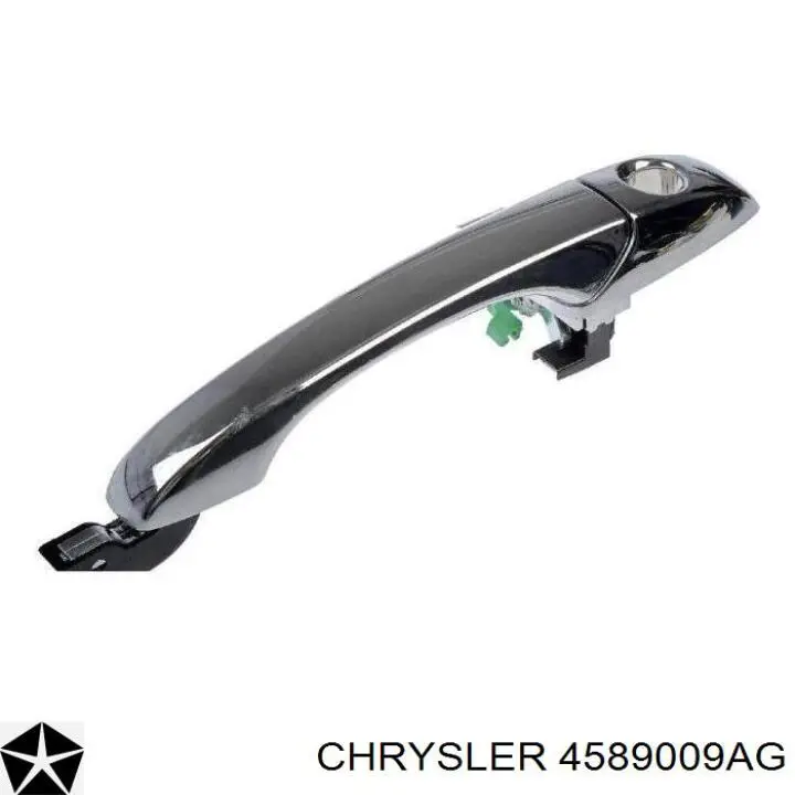 Ручка передньої двері зовнішня ліва Chrysler 4589009AG ціна, від 15.65 USD