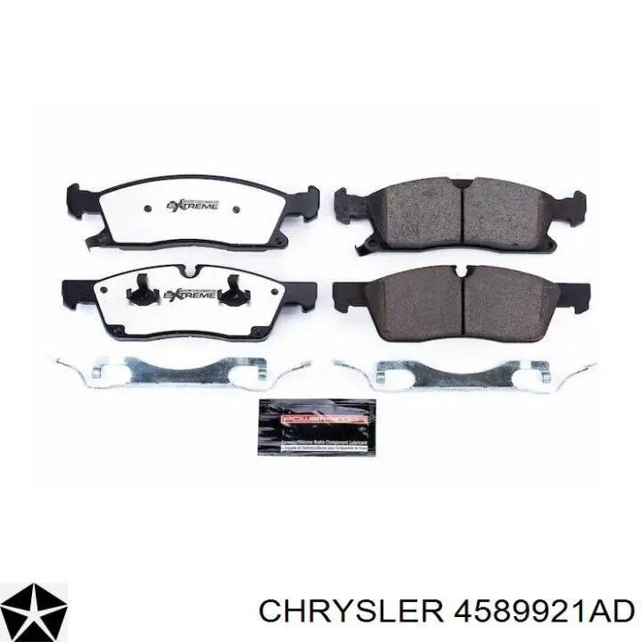 4589921AD Chrysler Замок водійських дверей
