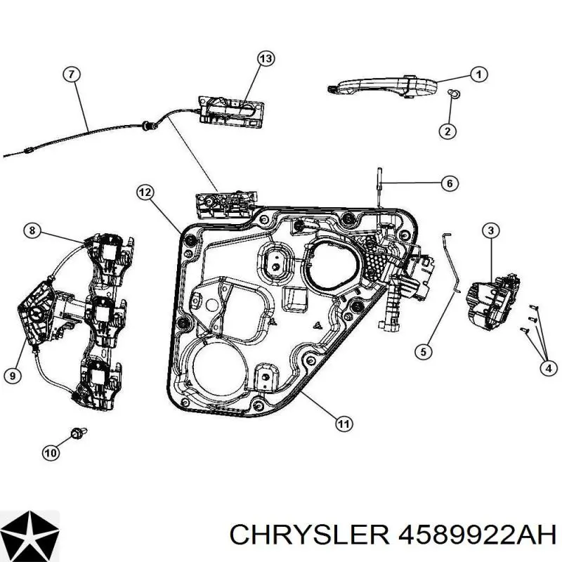  4589922AB Chrysler