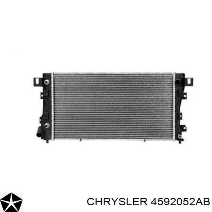 4592052AB Chrysler Радіатор охолодження двигуна