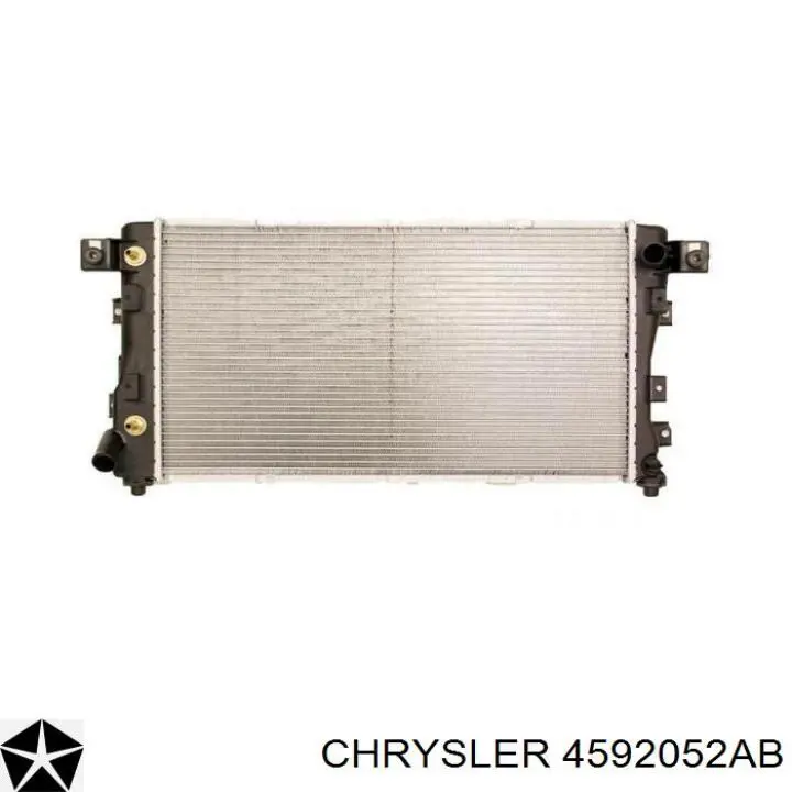 4592052AB Chrysler радіатор охолодження двигуна