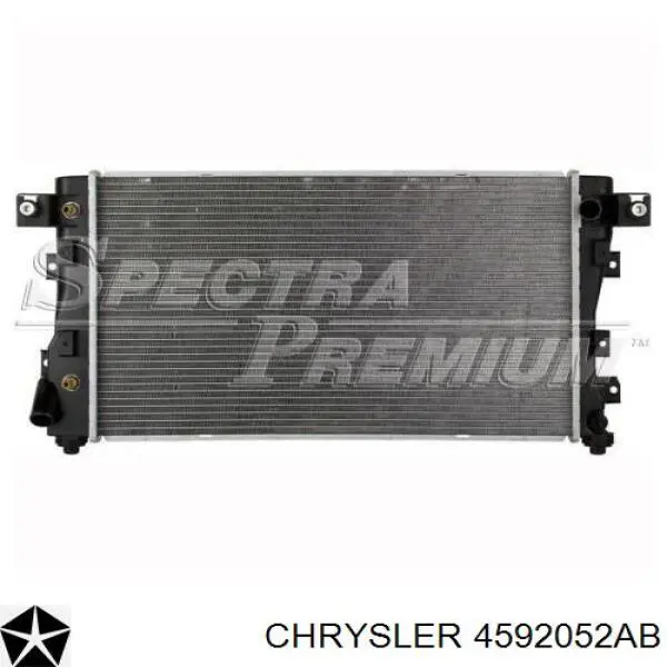 Радіатор основний Chrysler 4592052AB ціна, від 71.36 USD
