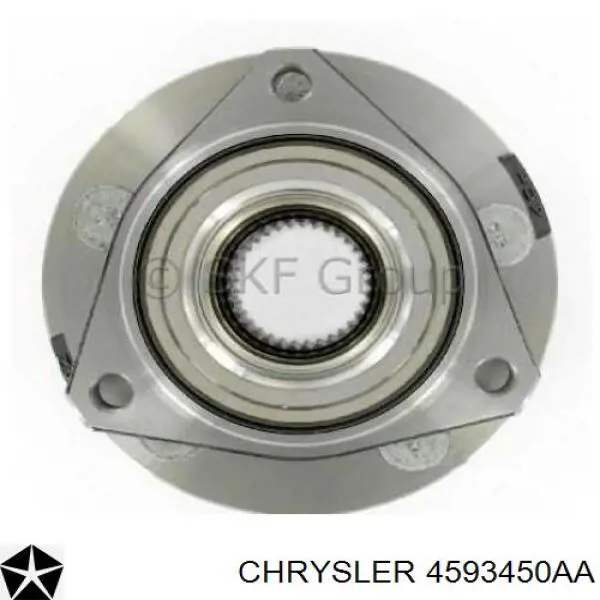 Маточина колеса передня Chrysler 4593450AA ціна, від 63.25 USD