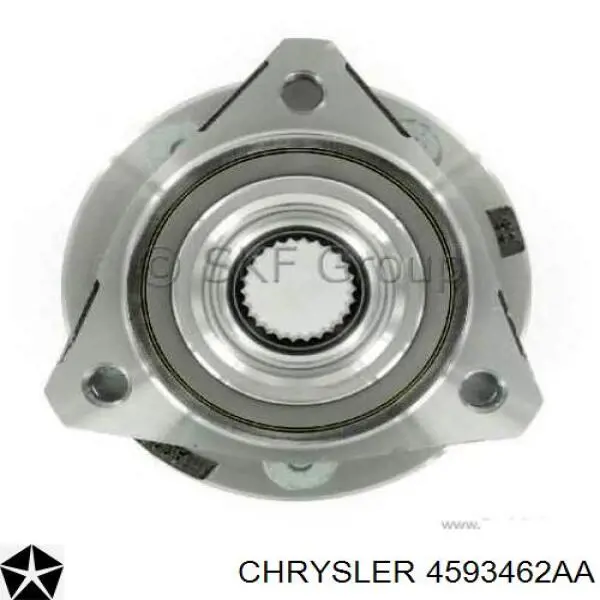 Маточина колеса передня Chrysler 4593462AA ціна, від 53.73 USD