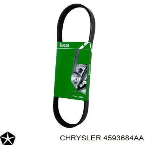 Купити 4593684AA Chrysler Ремінь генератора