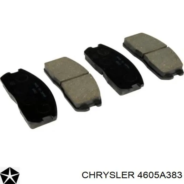 Купити 4605A383 Chrysler Пластина кріплення гальмівної колодки