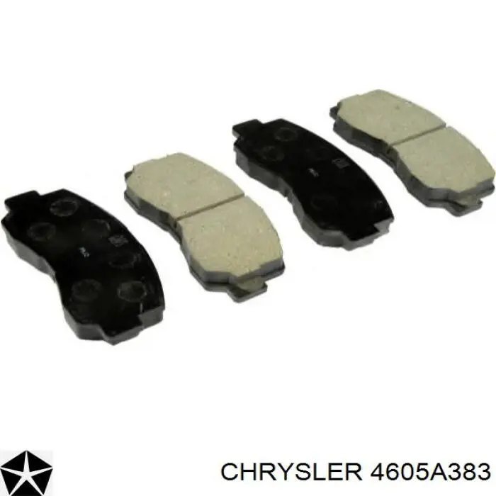 Пластина кріплення гальмівної колодки 4605A383 Chrysler