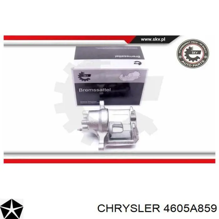 Купити 4605A859 Chrysler Супорт гальмівний передній лівий