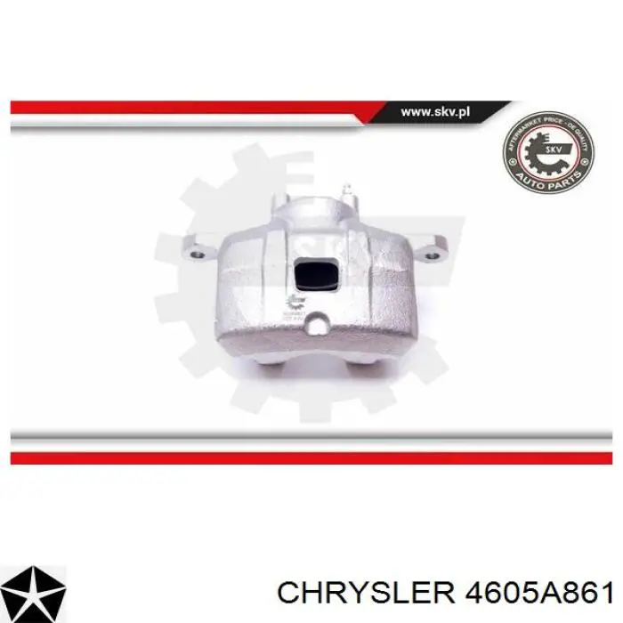 Купити 4605A861 Chrysler Супорт гальмівний передній лівий