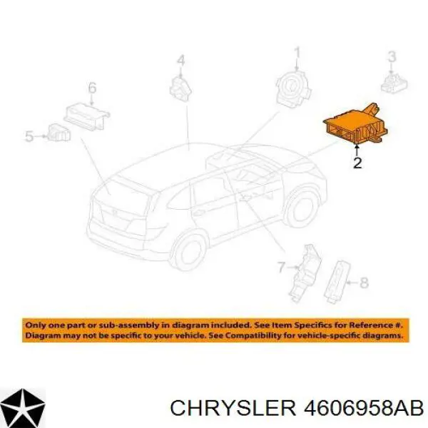  K04606958AB Fiat/Alfa/Lancia