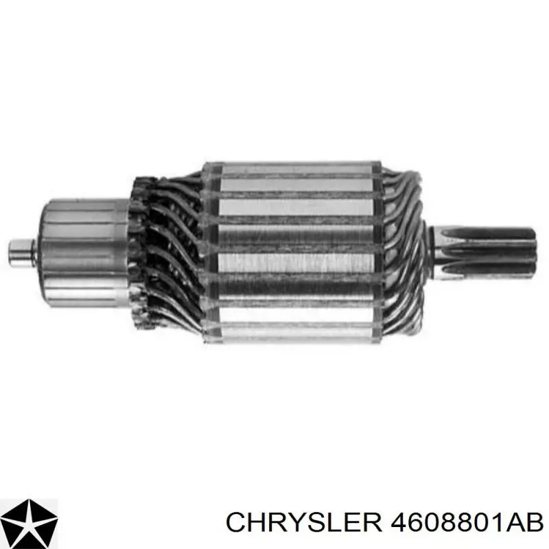 4608801AA Chrysler стартер