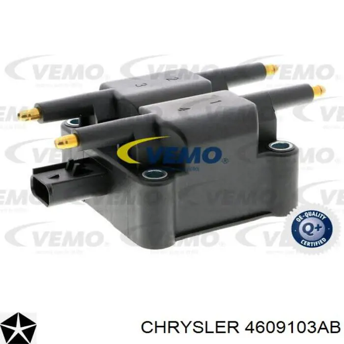 Котушка запалювання Chrysler 4609103AB ціна, від 32.82 USD