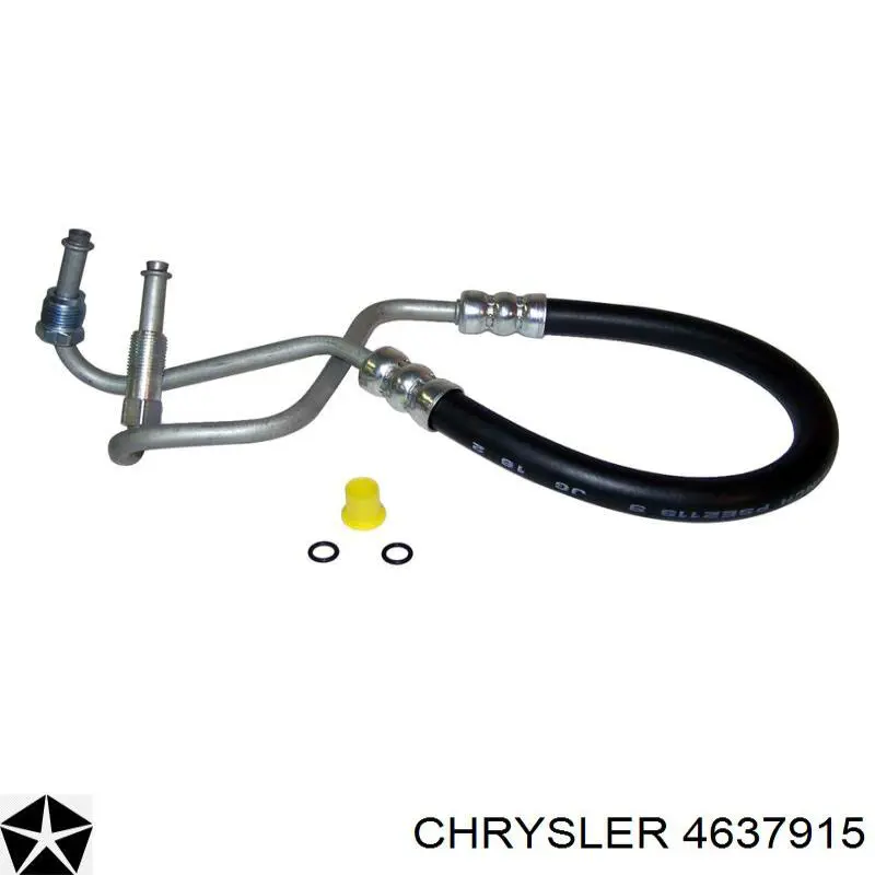 Патрубок високого тиску гідропідсилювача Chrysler 4637915 ціна, від 133.79 USD